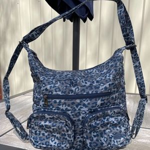 Lug Zipliner Leopard Navy